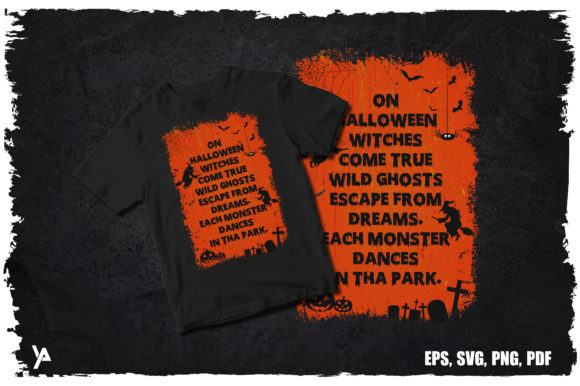 Halloween Quote T-shirt Design: A Designer’s Review