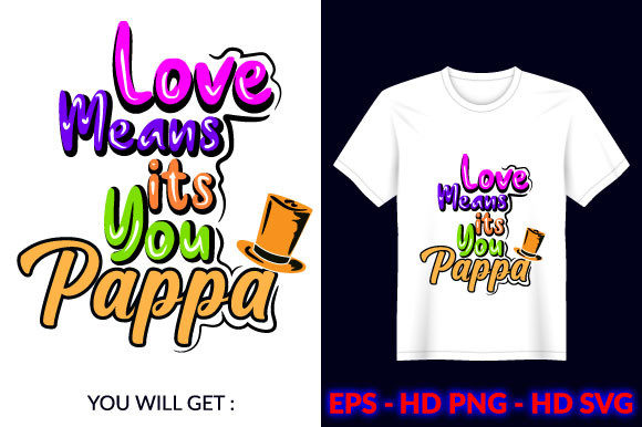Review: Love Means Its You Pappa Design