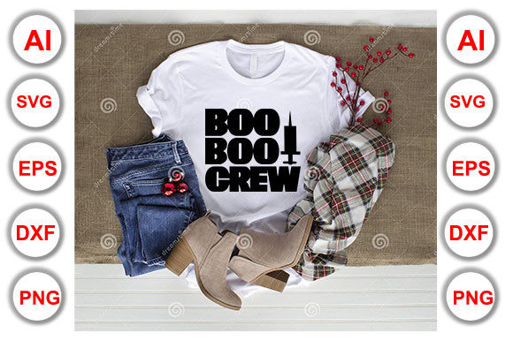 Reviewing Nurse Quote Design, Boo Boo Crew ZIP