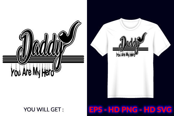 Reviewing the Daddy Fathers Day T-Shirt Design for Embroidery