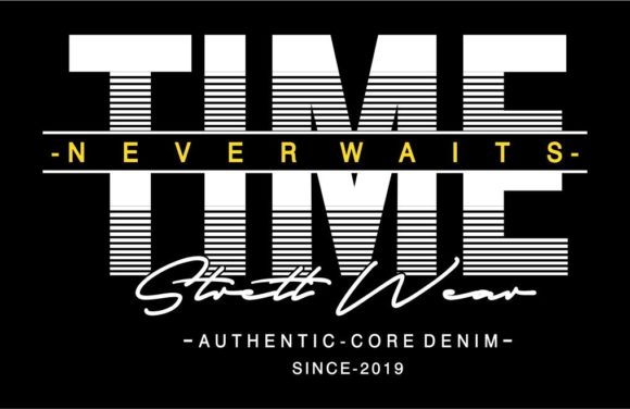 Reviewing the Time Motivational Quote Design for Embroidery